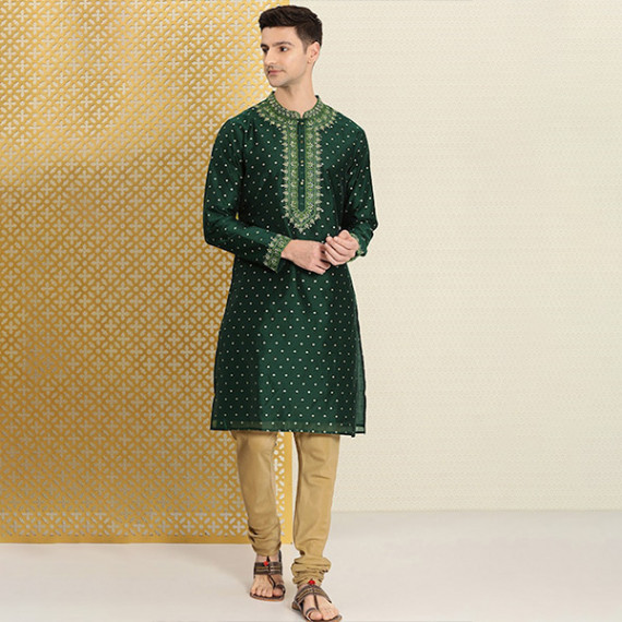 https://fashionrise.in/products/men-green-gold-toned-ethnic-motifs-embroidered-thread-work-jashn-kurta