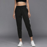 Women Navy Blue Graphic 5 Solid Regular Fit Joggers