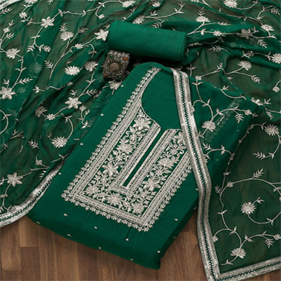 https://fashionrise.in/products/green-silver-toned-embroidered-unstitched-dress-material