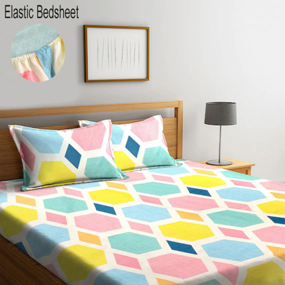 https://fashionrise.in/products/multicoloured-geometric-300-tc-fitted-double-bedsheet-with-2-pillow-covers