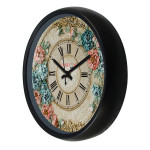 Multicoloured Round Textured 30 cm Analogue Wall Clock