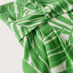 Women Green Tropical Printed High-Rise Shorts