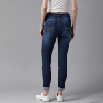 Women Blue Skinny Fit High-Rise Clean Look Stretchable Jeans