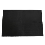 Grey & Black Striped Microfiber Anti-Skid Door Mat