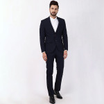 Arrow Men's Polyester Blend Formal Business Suit Pants Set