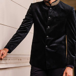 Peter England Men's Polyester Blend Navy Three Piece Suit Business Vest (PIS3ONSFH02420 40)