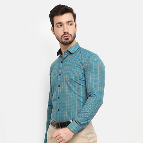 https://fashionrise.in/products/men-green-checked-formal-shirt