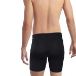 Men Black Printed Swim Shorts