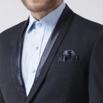 WINTAGE Men's Tuxedo Black 3PC Suit