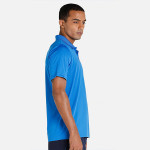 Men Blue CR Team Polo Collar T-shirt