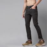 The Lifestyle Co. Men Black Skinny Fit Stretchable Jeans