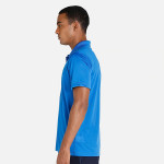 Men Blue CR Team Polo Collar T-shirt