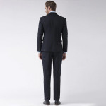 WINTAGE Men's Tuxedo Black 3PC Suit