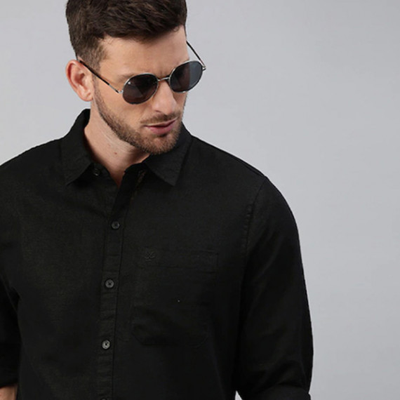 https://fashionrise.in/products/men-black-slim-fit-cotton-casual-shirt