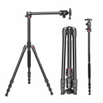 Digitek DTR 520 BH (60 Inch)(152cm) Professional Aluminum Tripod Cum Monopod with Swivel Pan Head, for DSLR Camera