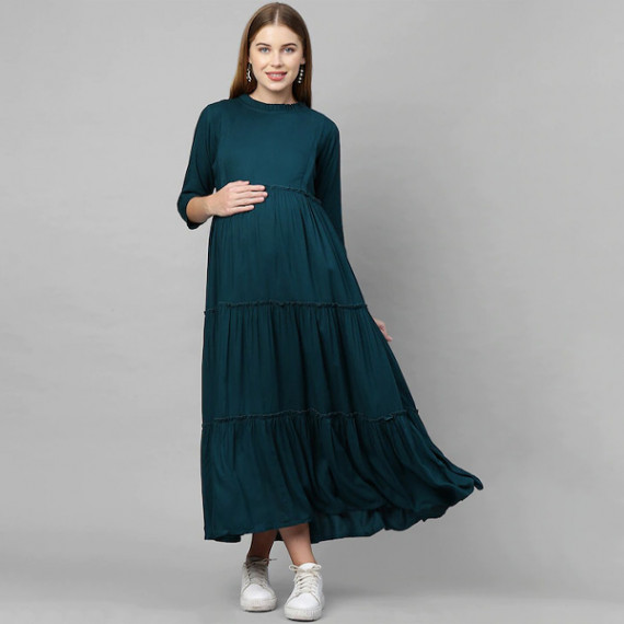 https://fashionrise.in/products/teal-green-maternity-maxi-nursing-dress
