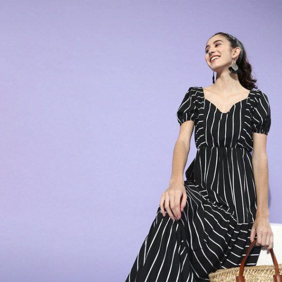 https://fashionrise.in/products/black-white-striped-crepe-maxi-dress