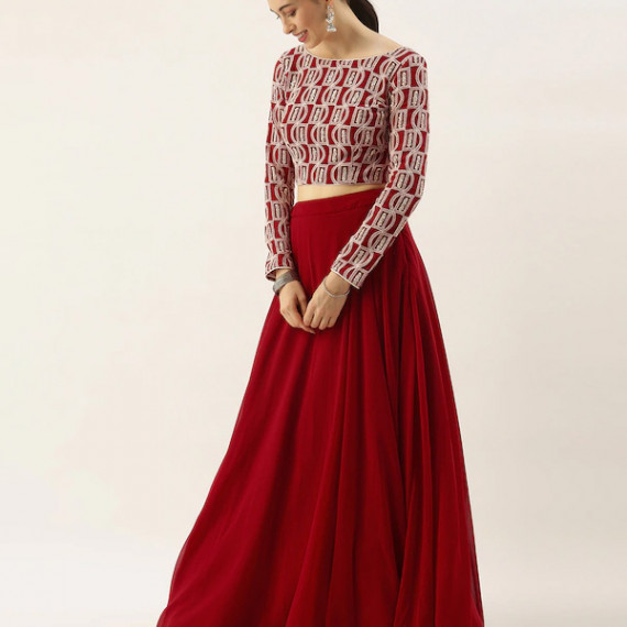 https://fashionrise.in/products/maroon-embroidered-thread-work-ready-to-wear-lehenga-blouse-with-dupatta