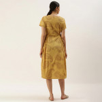 Pure Cotton Ethnic Motifs Printed Maternity A-Line Dress