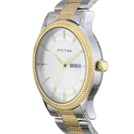 "Titan Octane Analog Silver Dial Men's Watch-NL1650BM03/NP1650BM03 "