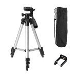 Adjustable Aluminium Alloy Tripod Stand Holder for Mobile Phones & Camera, 360 mm -1050 mm
