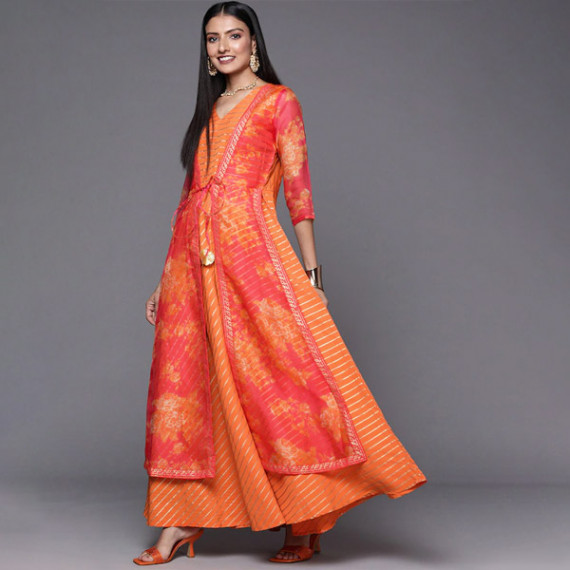 https://fashionrise.in/products/orange-striped-ethnic-maxi-dress